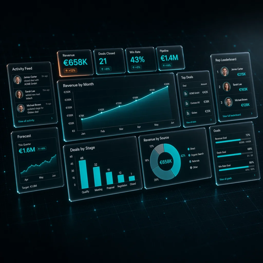 HubSpot MASTER Reports erstellen
